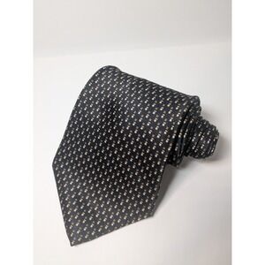 George‎ Machado Men's Silk Necktie geometric Repeating Pattern 3.75"X60"